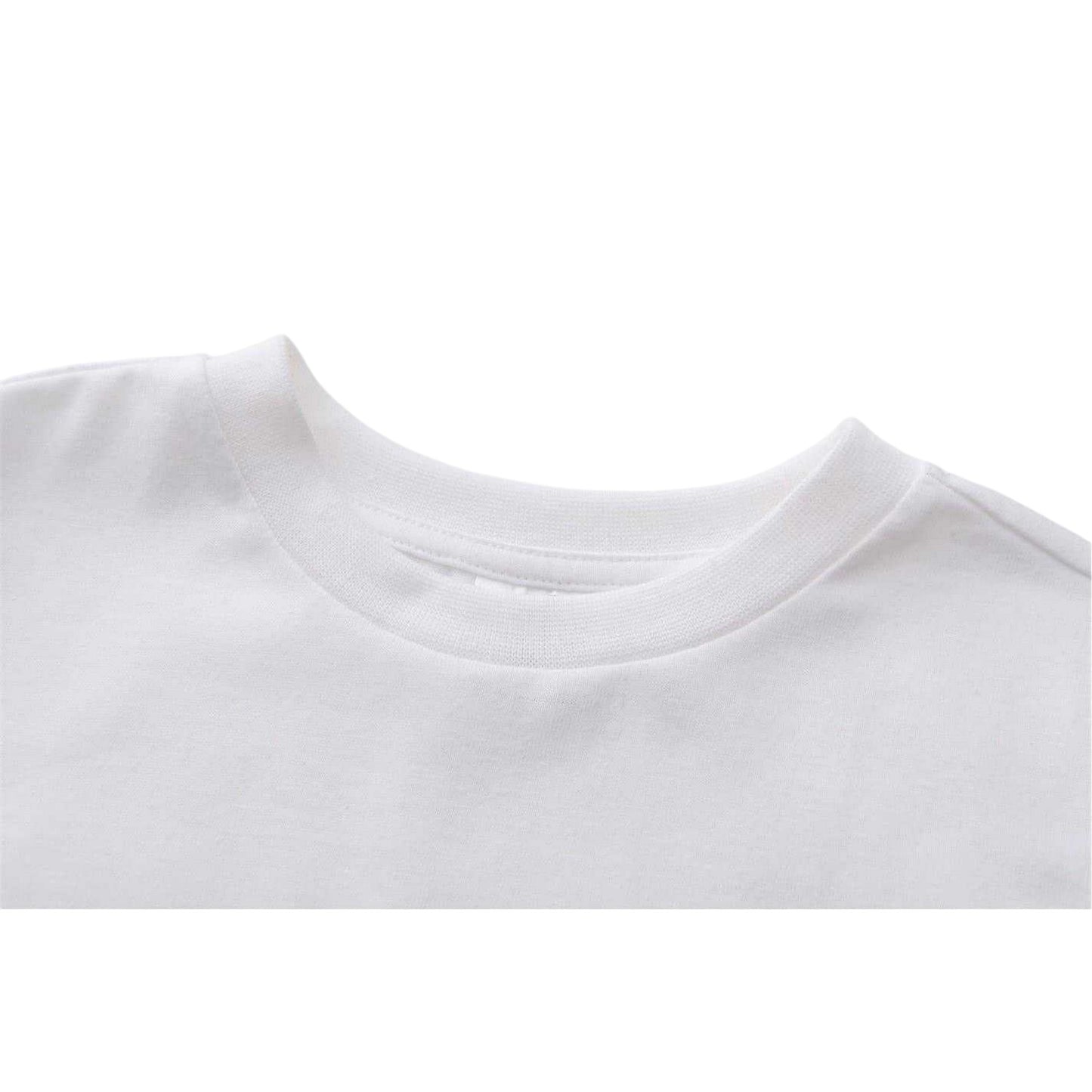 White - Side - Batman Childrens-Kids Character Cotton T-Shirt