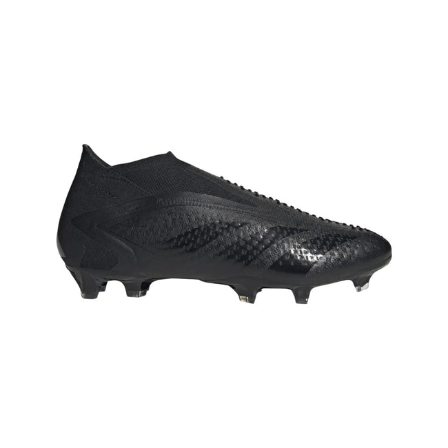 Black-White - Lifestyle - Adidas Mens Predator Accuracy+ Firm Ground Football Boots