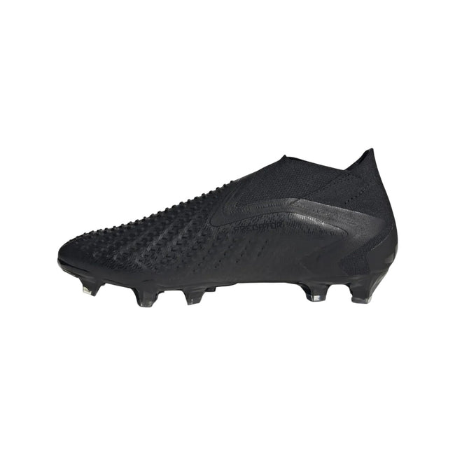 Black-White - Pack Shot - Adidas Mens Predator Accuracy+ Firm Ground Football Boots