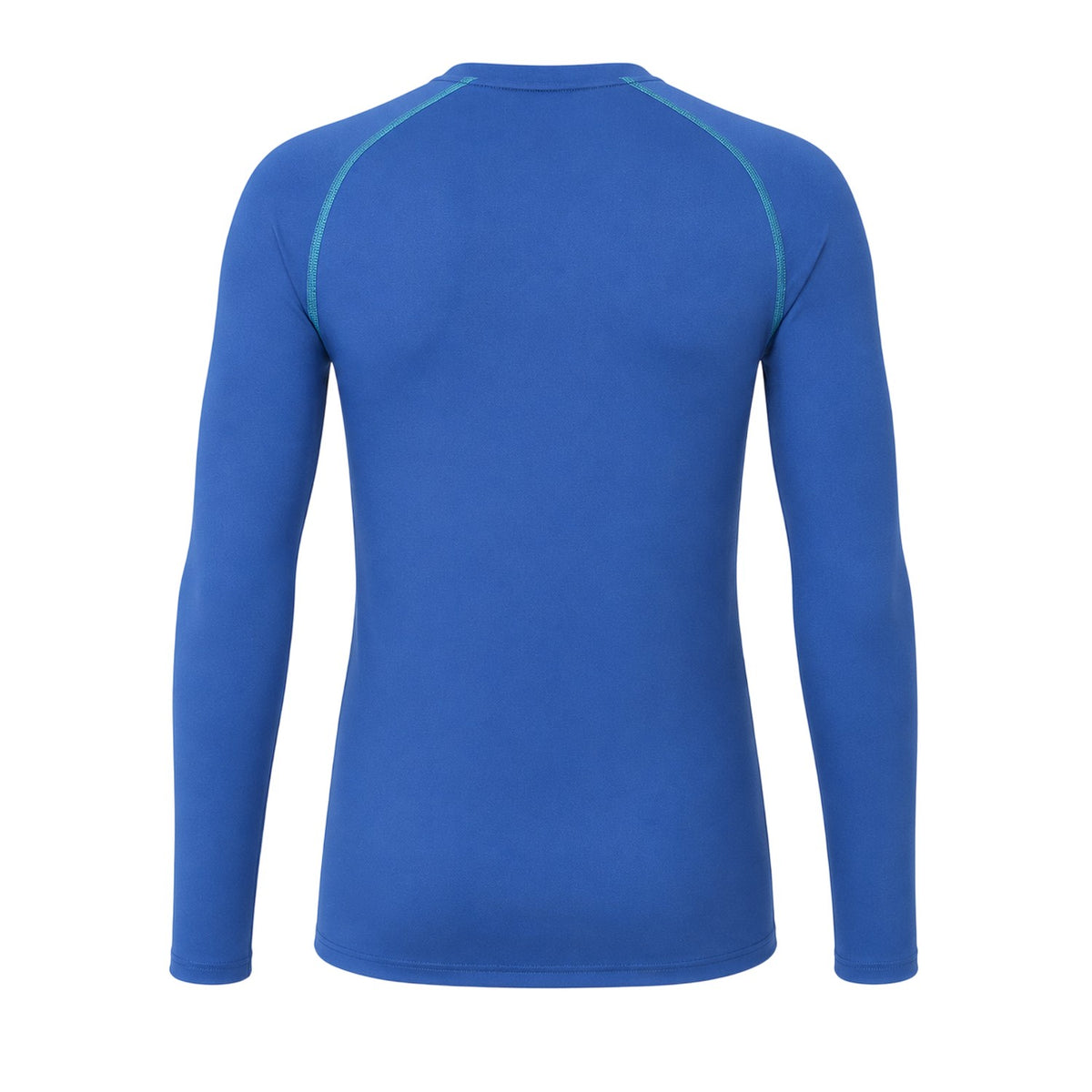 Blue - Back - Puma Childrens-Kids Logo Long-Sleeved T-Shirt