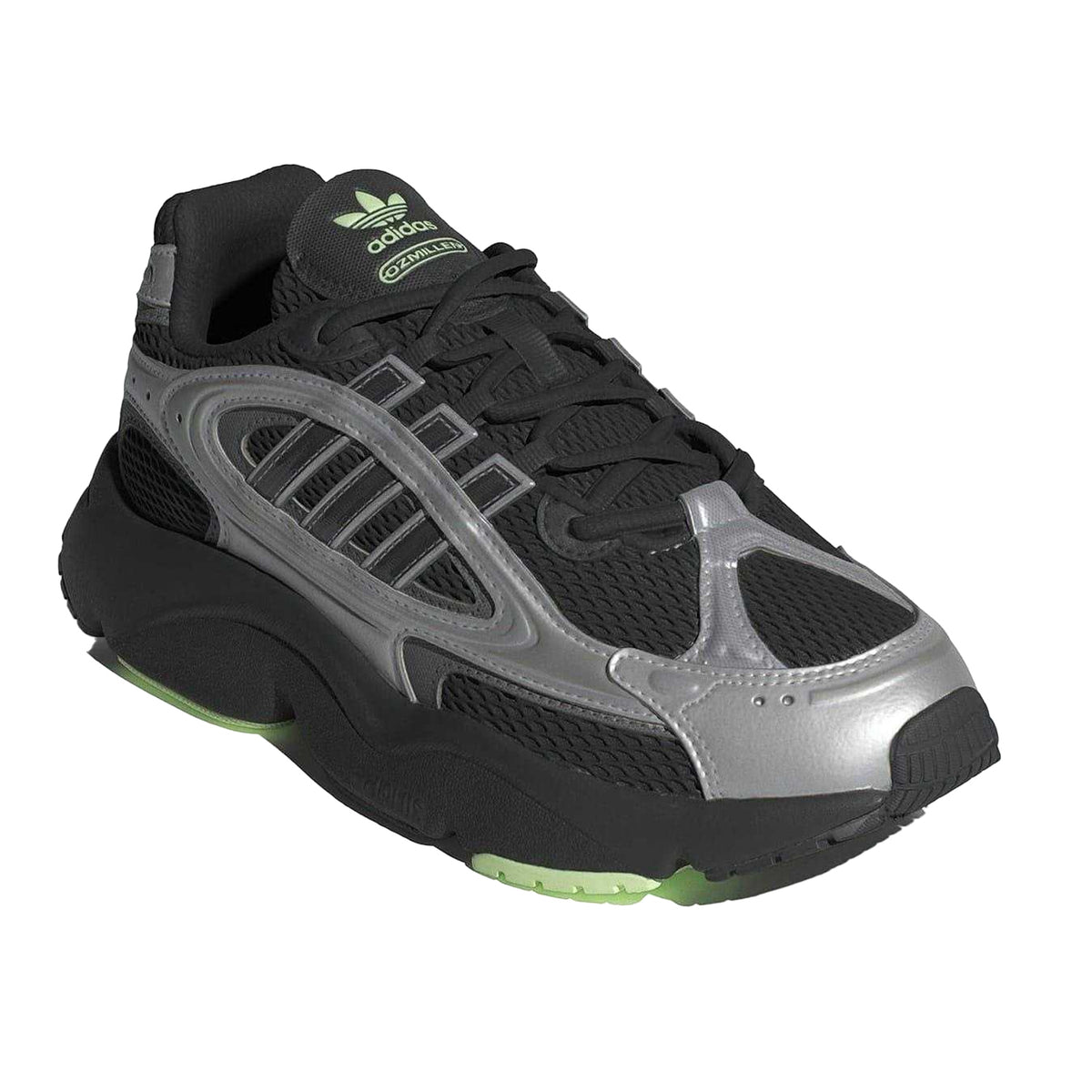 Carbon Black - Pack Shot - Adidas Womens-Ladies Ozmillen Trainers