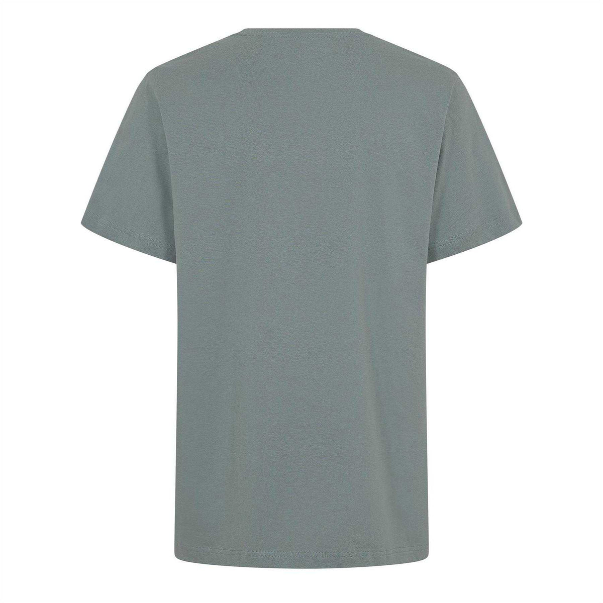 Grey - Back - Hurley Mens Big Logo T-Shirt