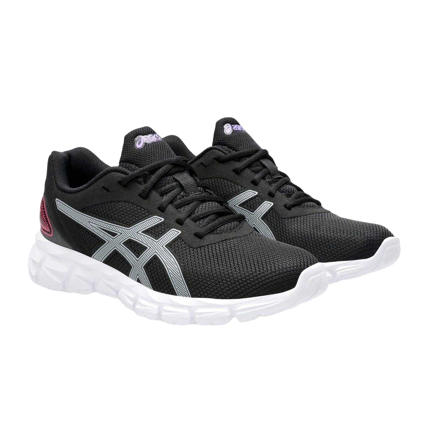 Black-Pink - Pack Shot - Asics Womens-Ladies Quantum Lyte Ii Trainers