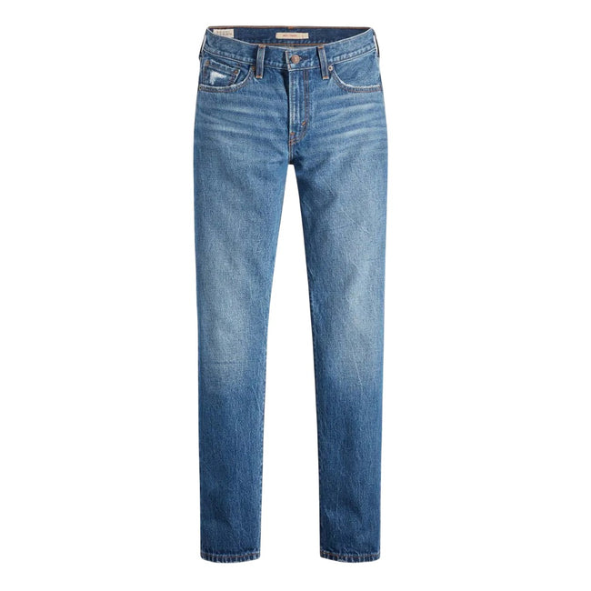 Denim - Front - Levis Womens-Ladies Middy Straight Jeans