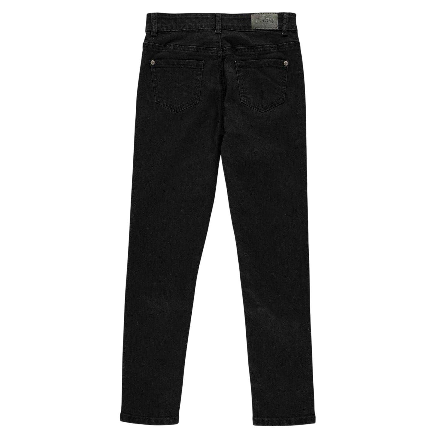 Black - Back - Firetrap Girls Washed Skinny Jeans