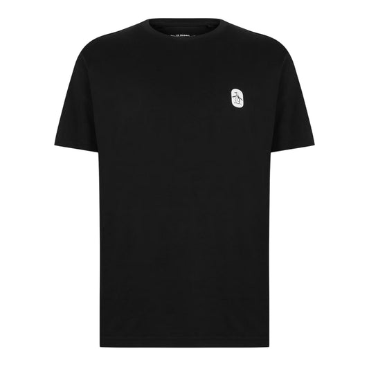 True Black - Front - Original Penguin Mens Basic Crew Neck T-Shirt