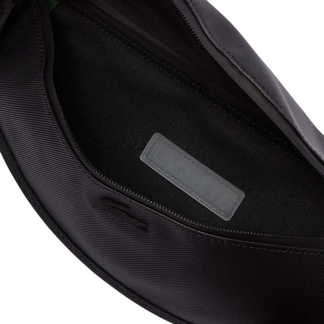 Black - Lifestyle - Lacoste Naos Pique Waist Bag