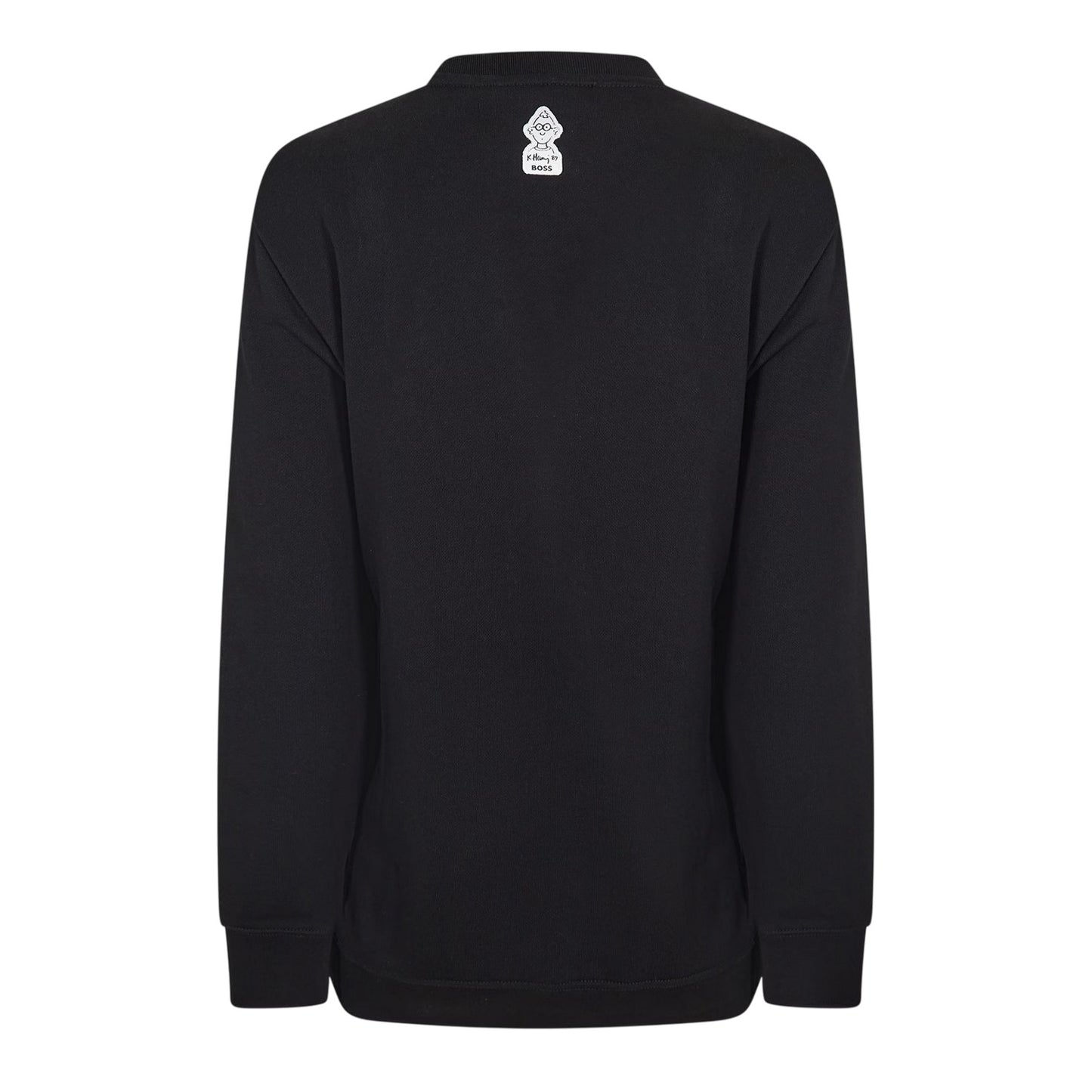 Black - Back - Boss Womens-Ladies Keith Haring Sweatshirt