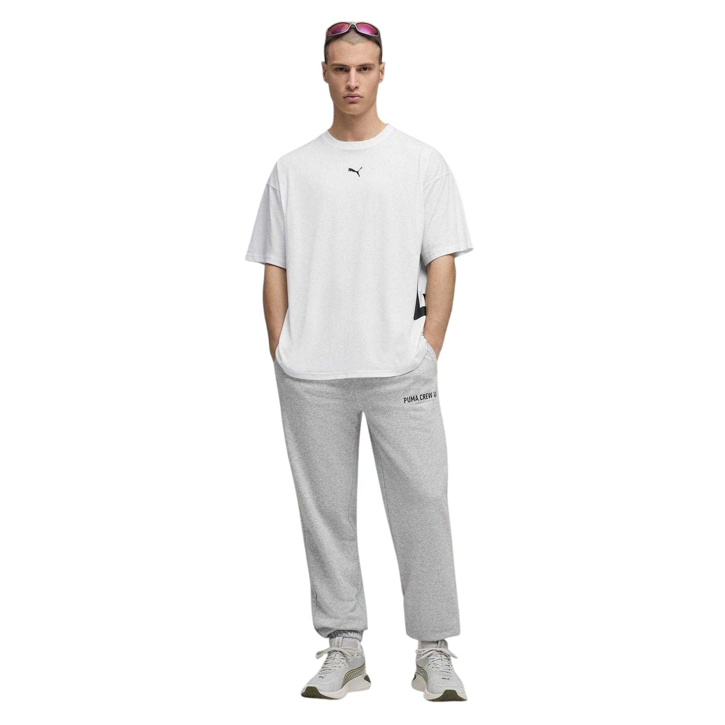 Puma White - Lifestyle - Puma Unisex Adult Graphic Oversized Training T-Shirt