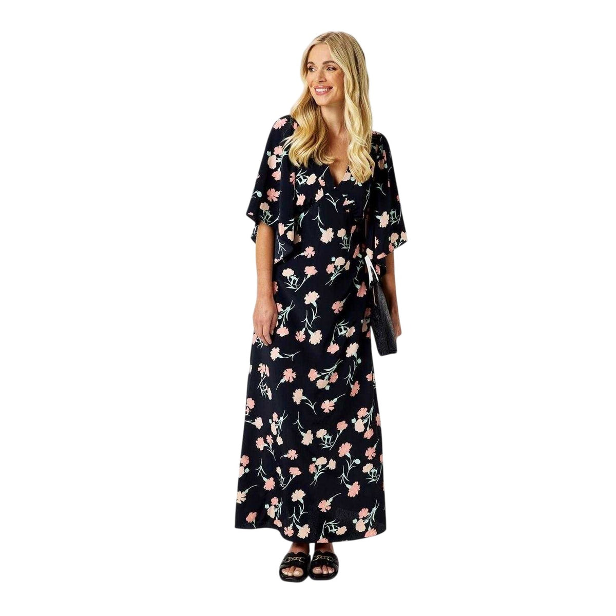 Multicoloured - Side - Biba Womens-Ladies Archive Midi Dress