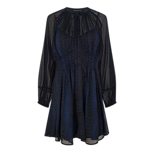 Blackout - Front - French Connection Womens-Ladies Artemis A-line Mini Dress