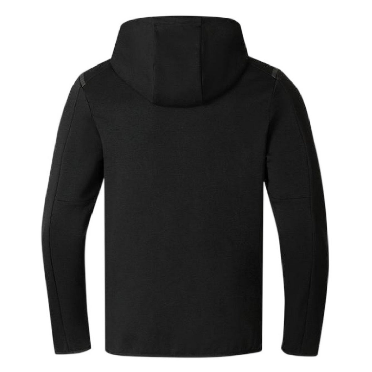 Black - Back - Kappa Mens Regular Full Zip Hoodie