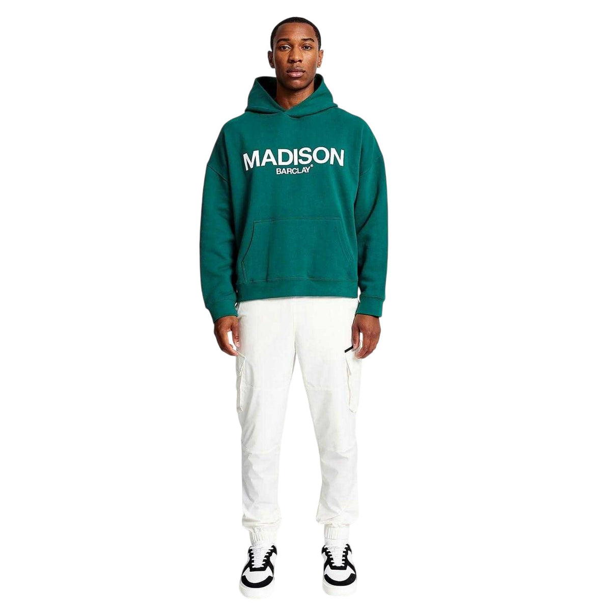 Forest - Side - Madison Barclay Mens Oversized Hoodie