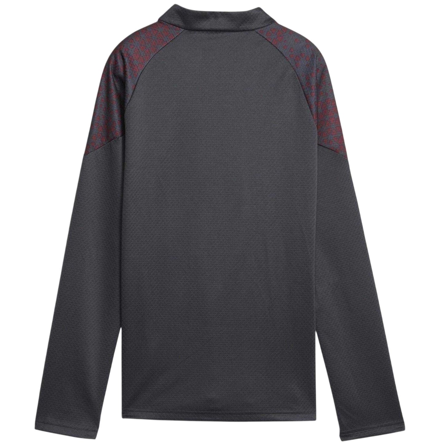 Grey - Back - Puma Womens-Ladies Manchester City FC Training Drill Top