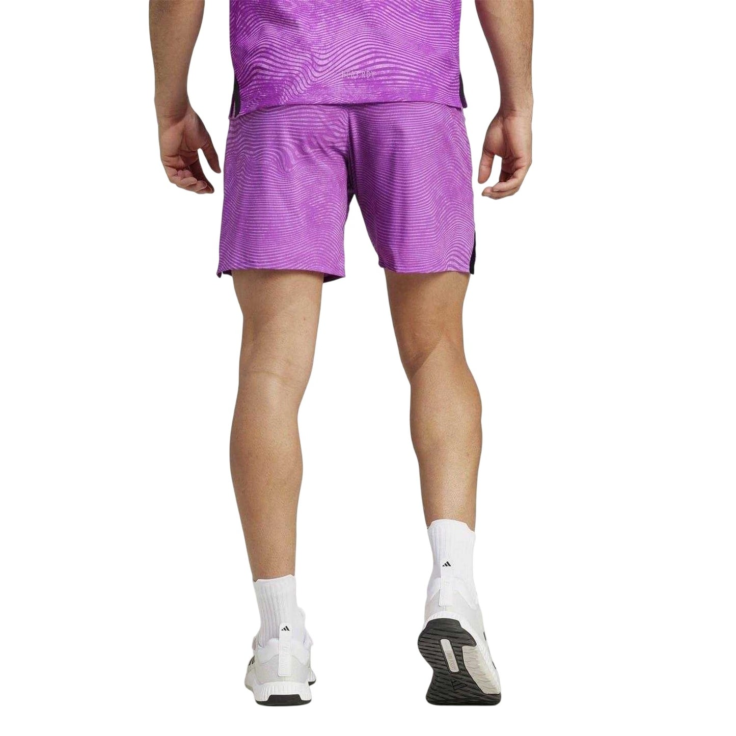 Purple - Back - Adidas Mens Designed 4 Training Shorts
