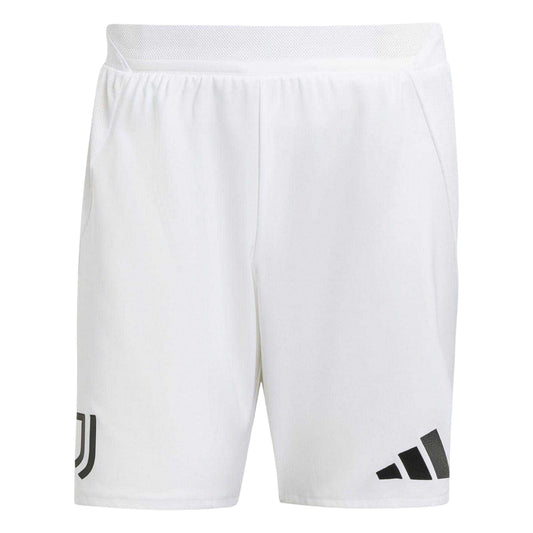 White - Front - Adidas Mens Juventus FC Shorts