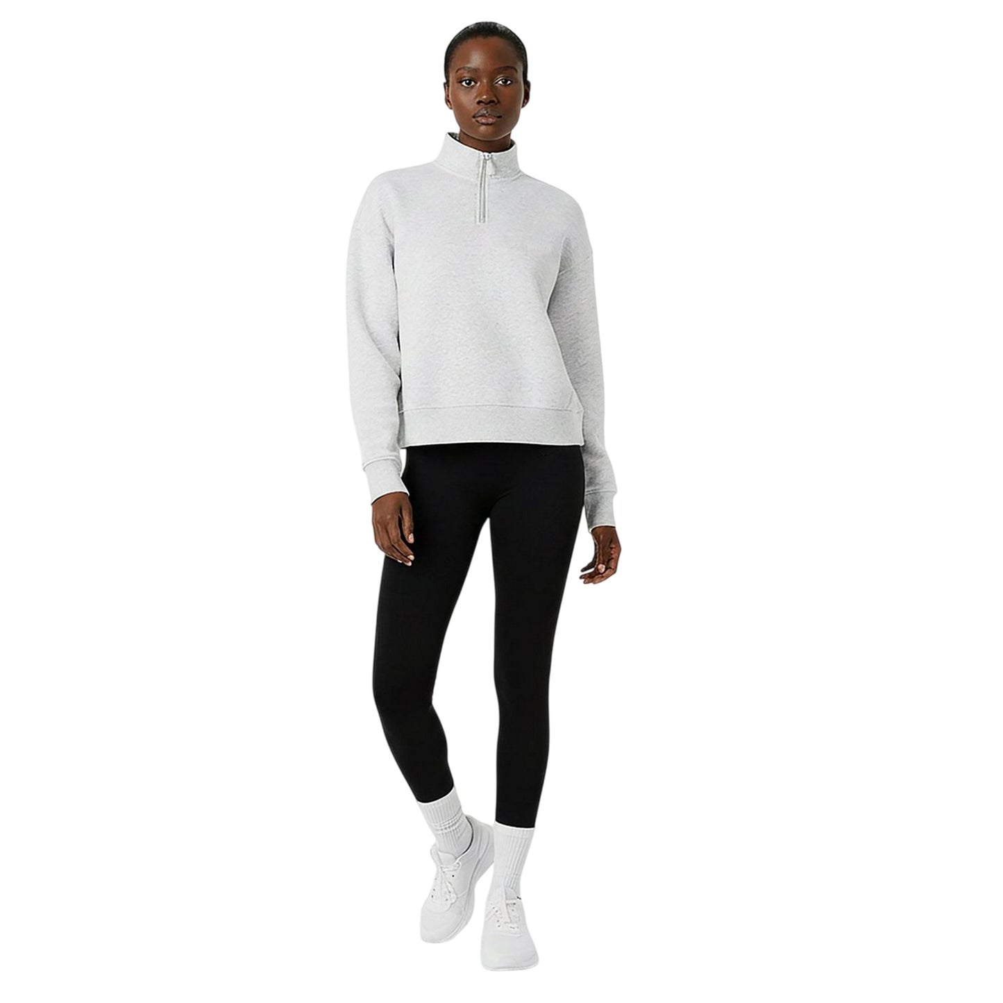 Ice Marl - Lifestyle - USA Pro Womens-Ladies Quarter Zip Sweatshirt