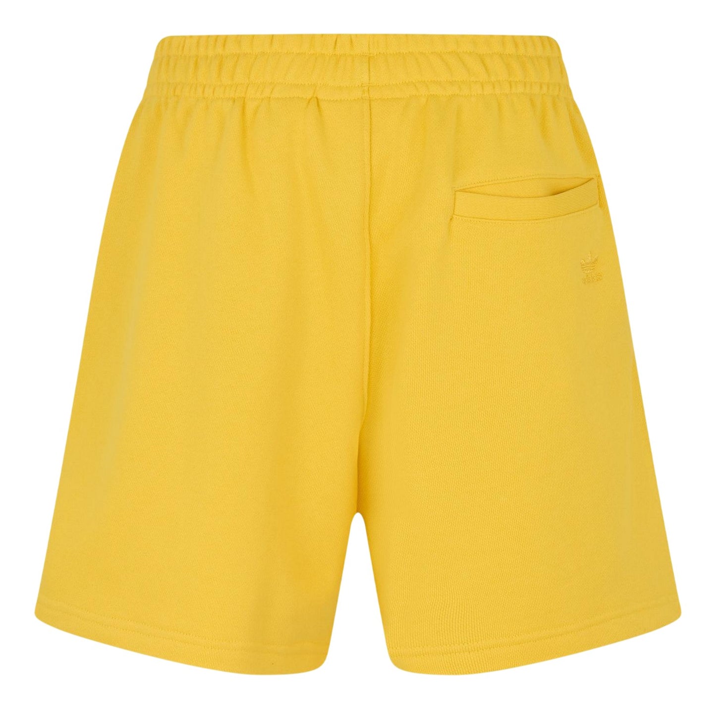 Yellow - Back - Adidas Mens Humanrace Plain Shorts