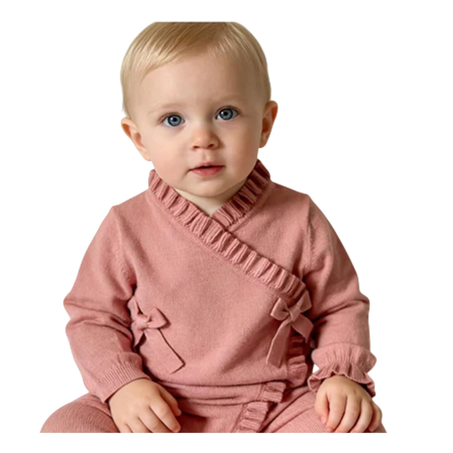Ballet Pink - Lifestyle - Jack Wills Baby Ruffled Babygrow