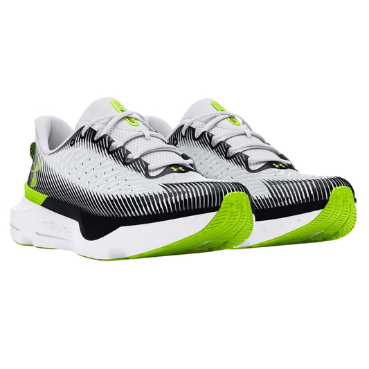 White - Front - Under Armour Womens-Ladies Infinite Pro Running Trainers