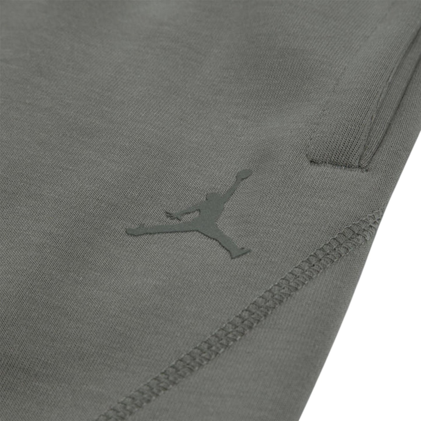 Lichen Green - Side - Nike Childrens-Kids Air Jordan Core Plain Shorts