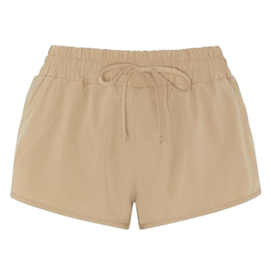 Neutral - Front - HIIT Womens-Ladies Gloss Woven Athletic Running Shorts