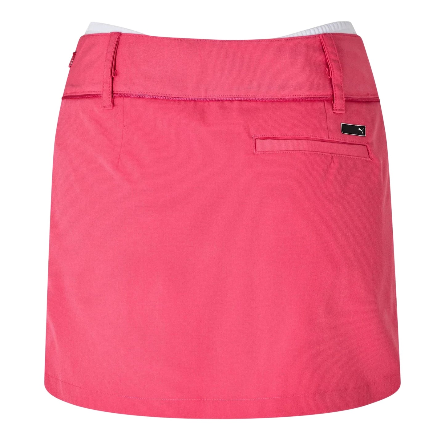 Pink - Back - Puma Womens-Ladies Floral Tailored Skort