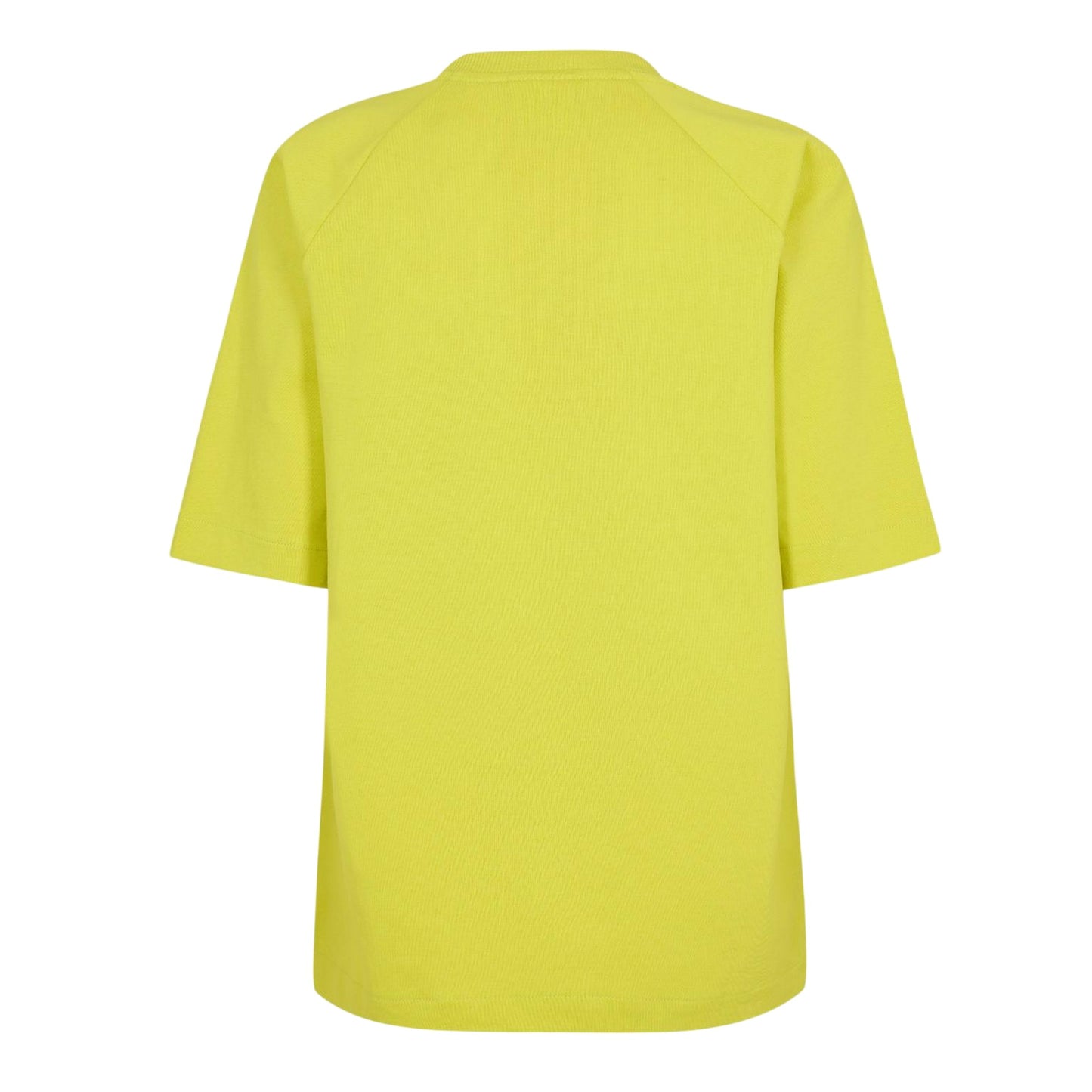 Yellow - Back - Diadora Womens-Ladies Flowers Crew Neck Raglan T-Shirt