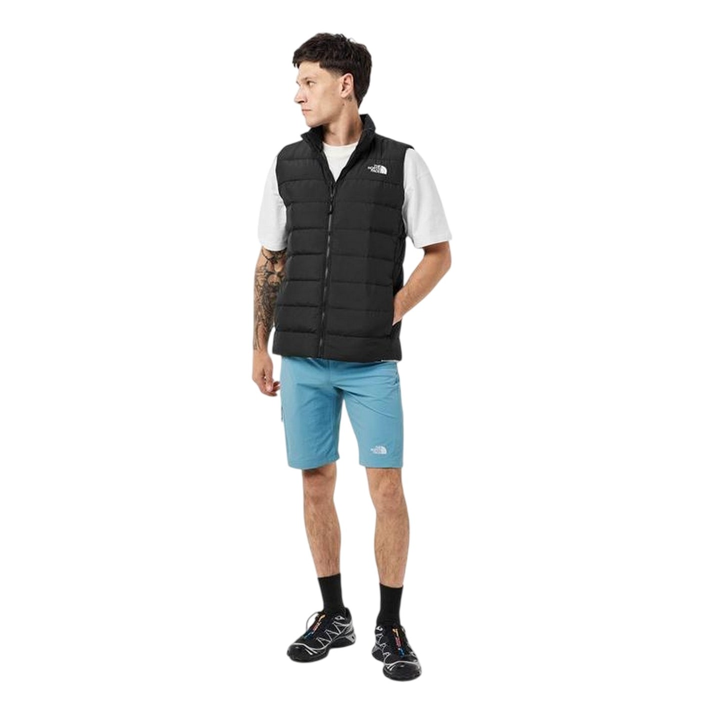Blue - Side - The North Face Womens-Ladies Speedlight Shorts