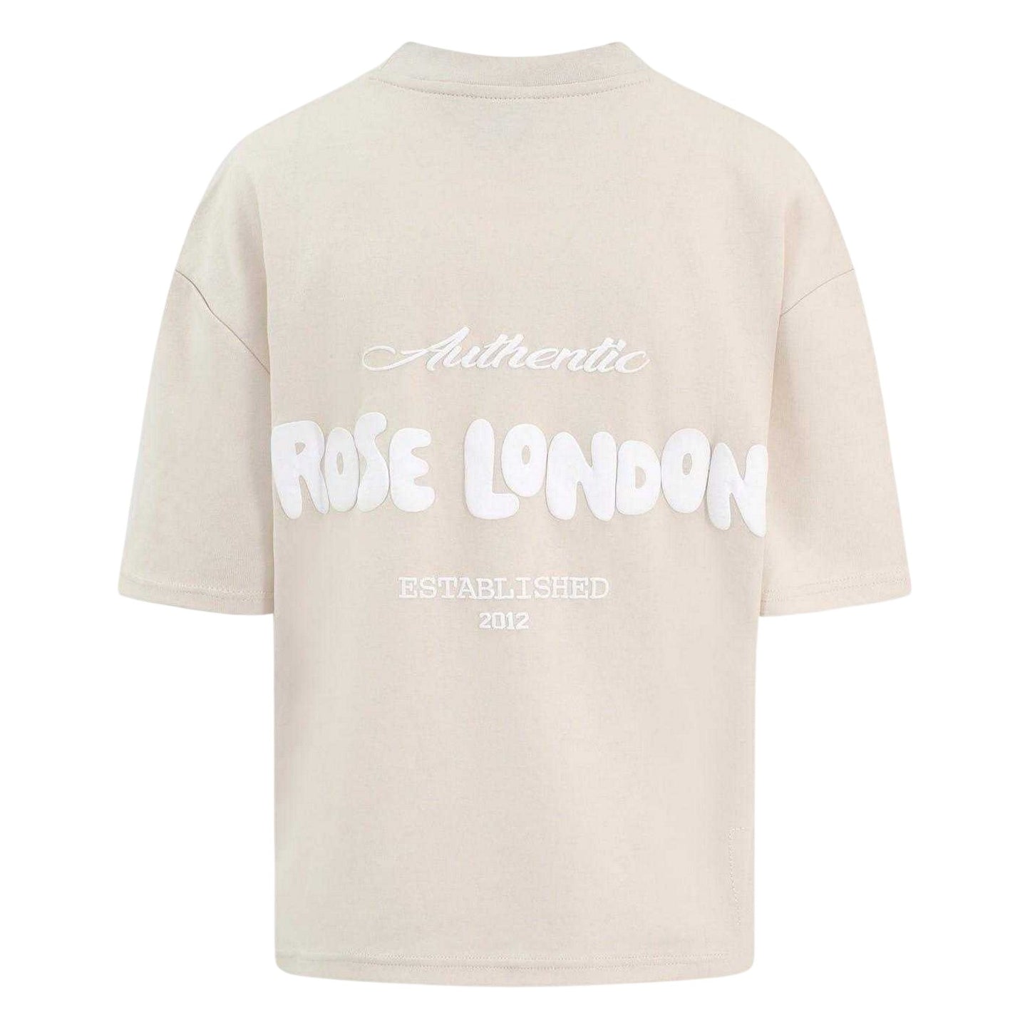 Summer Sand - Back - Rose London Womens-Ladies Authentic T-Shirt