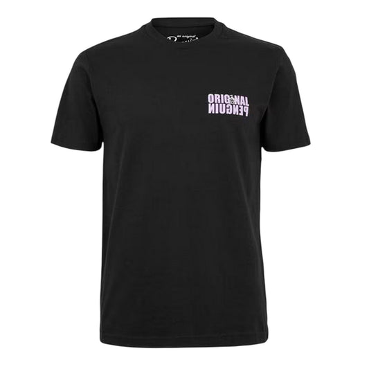 True Black - Front - Original Penguin Mens Logo T-Shirt