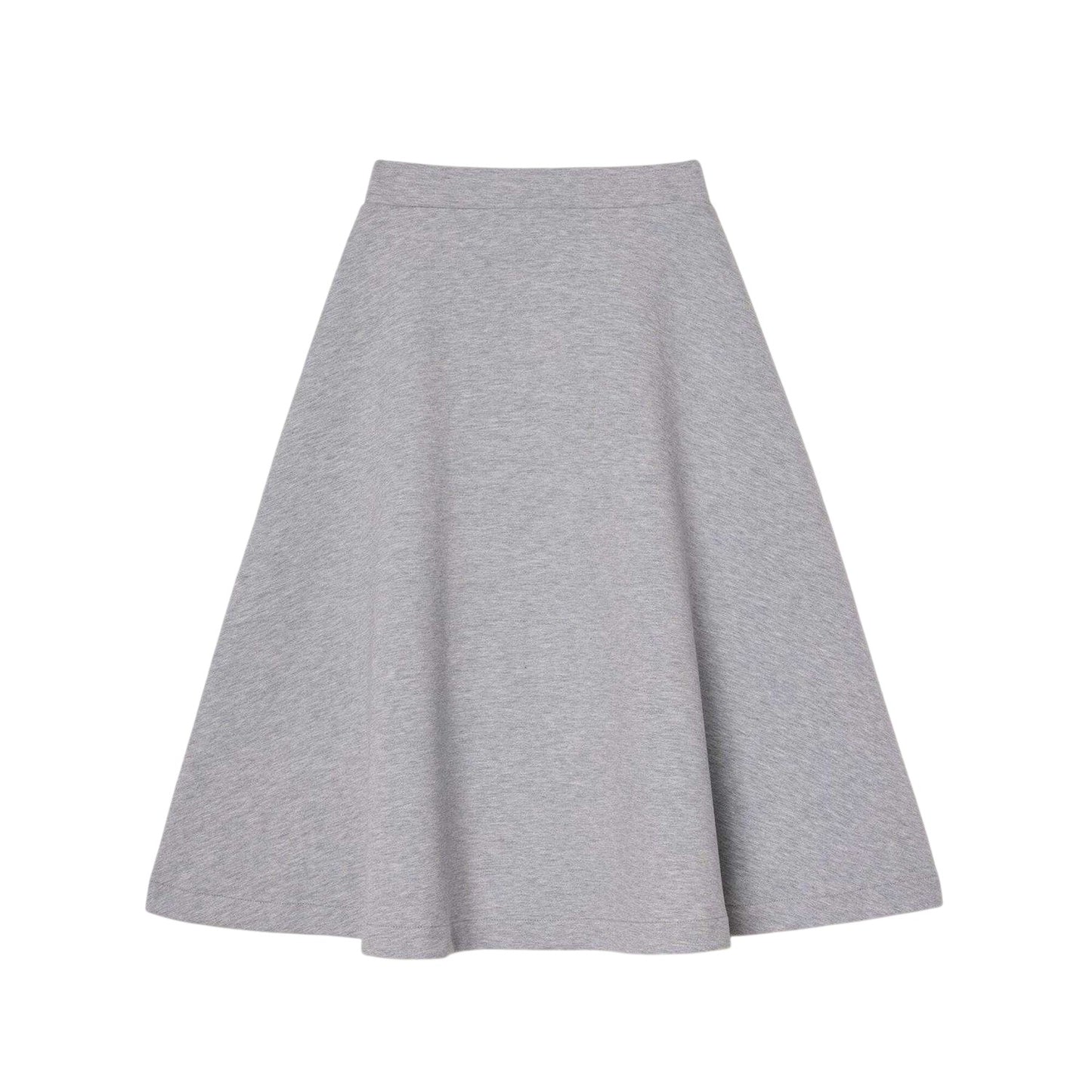 Grey - Back - Lacoste Girls Milano Cotton Skirt