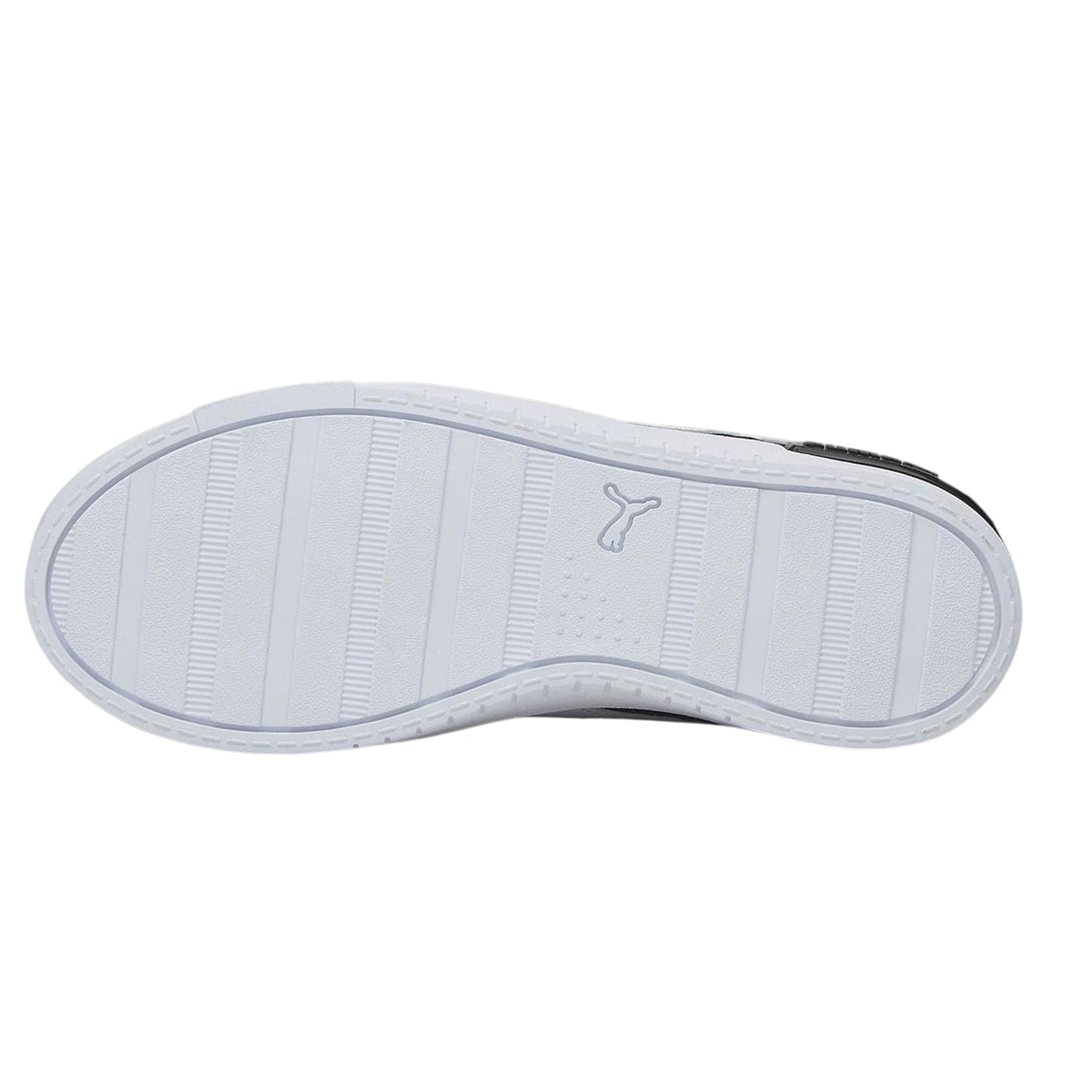 Black-White - Lifestyle - Puma Womens-Ladies Jada Suede Platform Trainers