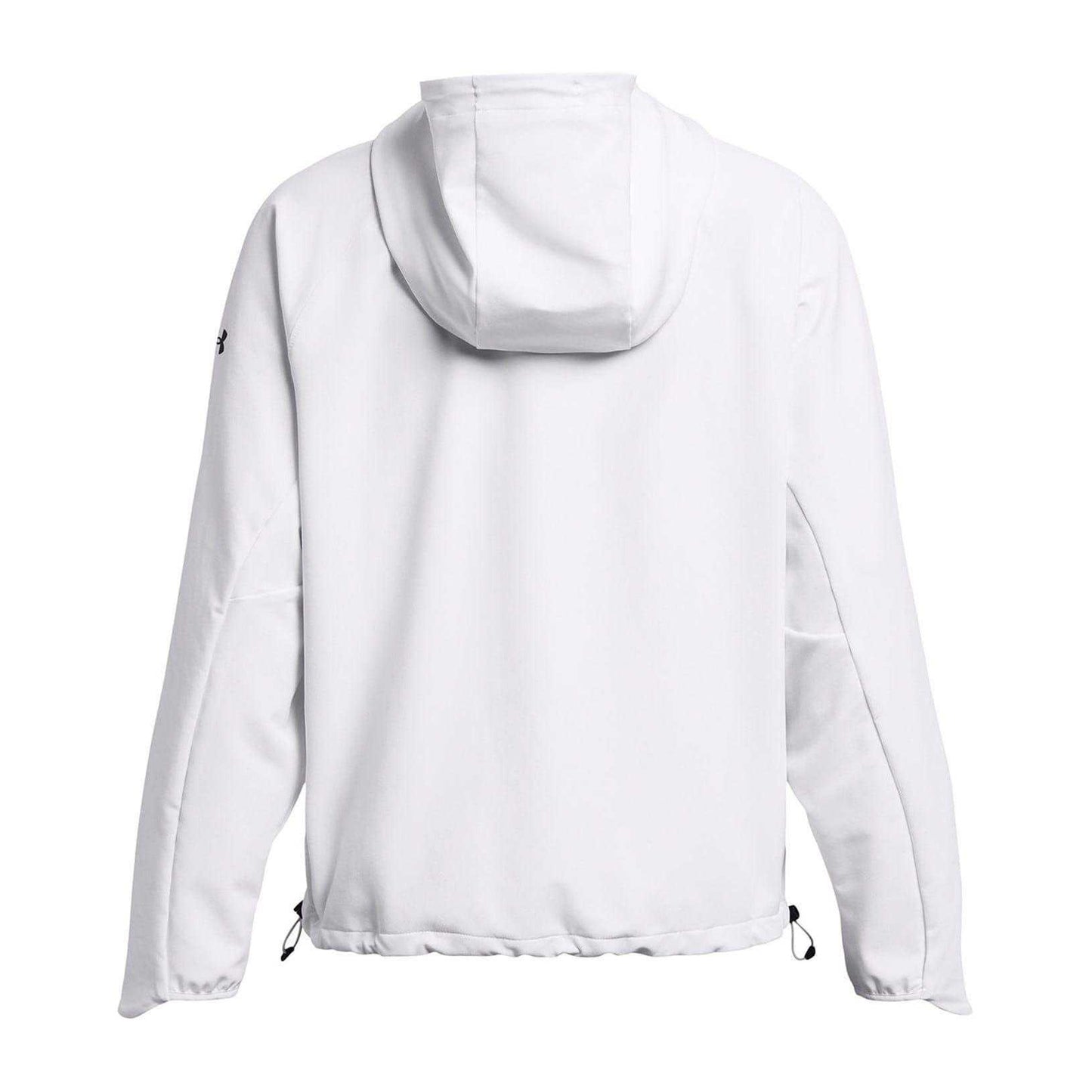 White - Back - Under Armour Womens-Ladies Unstoppable Reflective Detail Hoodie