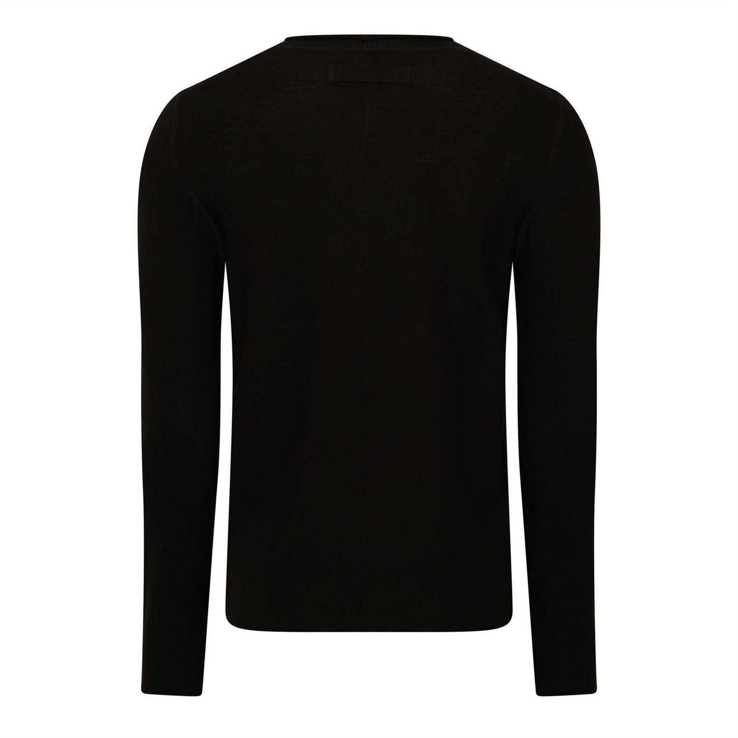 Black - Back - Replay Mens Long-Sleeved Pullover