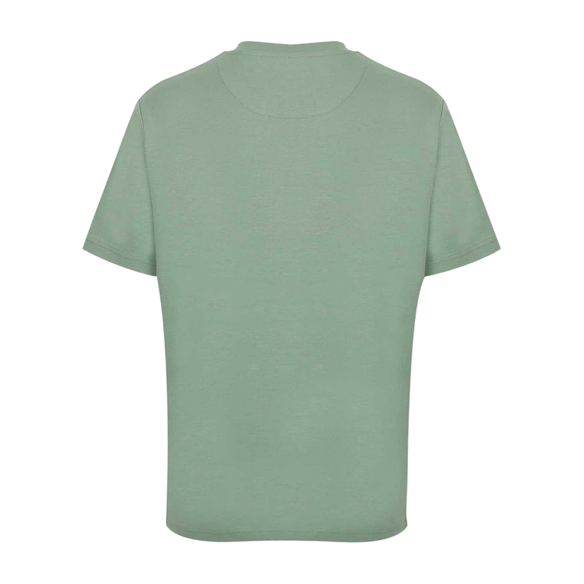 Green - Back - Firetrap Mens Patch Crew Neck T-Shirt
