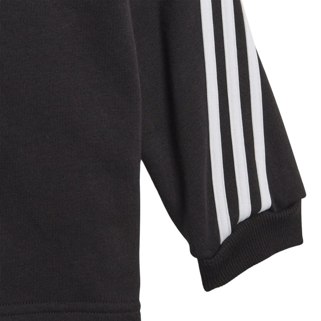 Black-White - Lifestyle - Adidas Baby Future Icons Triple Stripe Sweatshirt & Jogging Bottoms