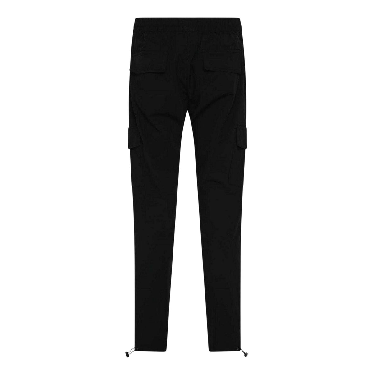 Black - Back - Duck and Cover Mens Chatslare Logo Combat Trousers