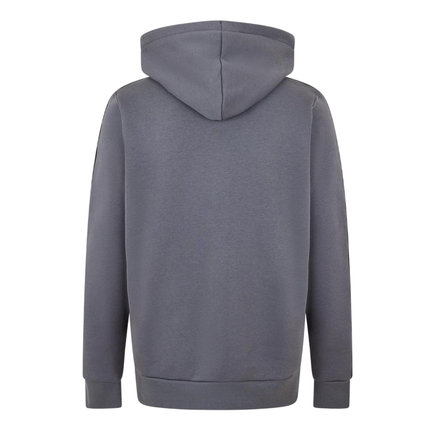 White Castlerock-Red - Back - Under Armour Mens Icon Cotton Blend Taped Sleeve Hoodie