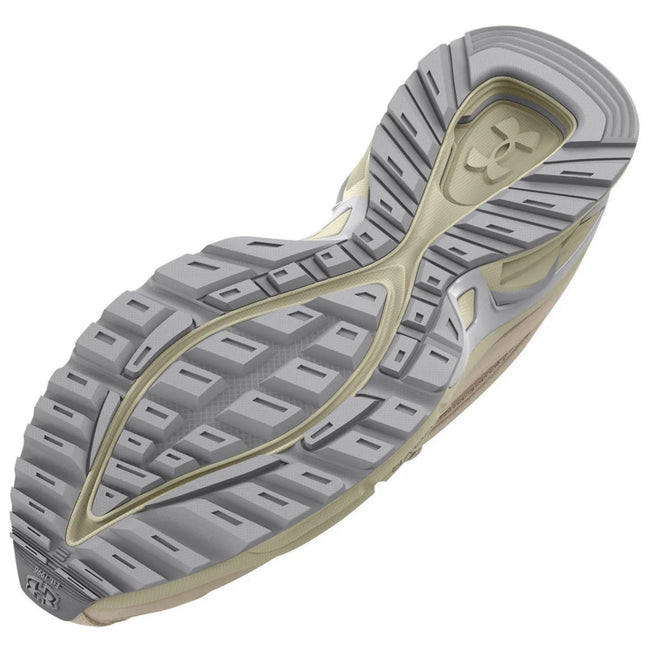 White - Back - Under Armour Unisex Adult HOVR Apparition Suede Running Trainers