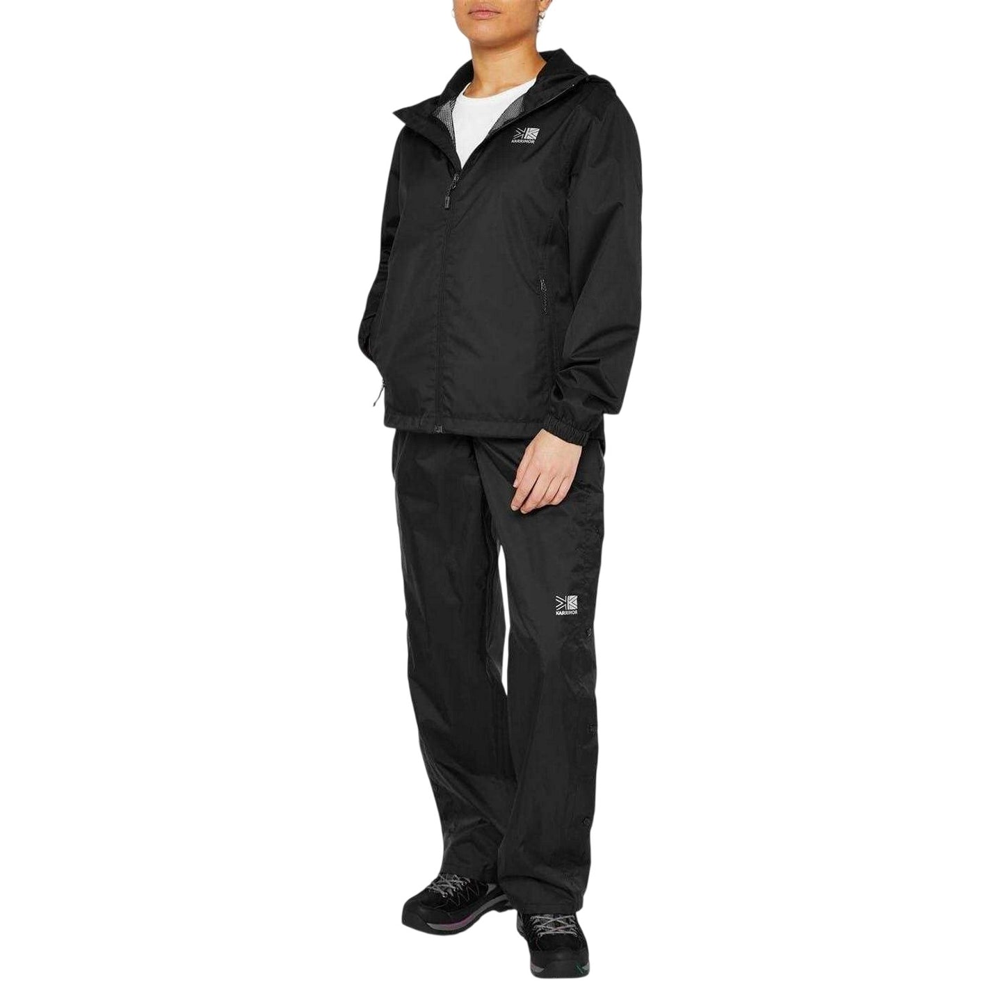 Black - Lifestyle - Karrimor Womens-Ladies Orkney Logo Trousers