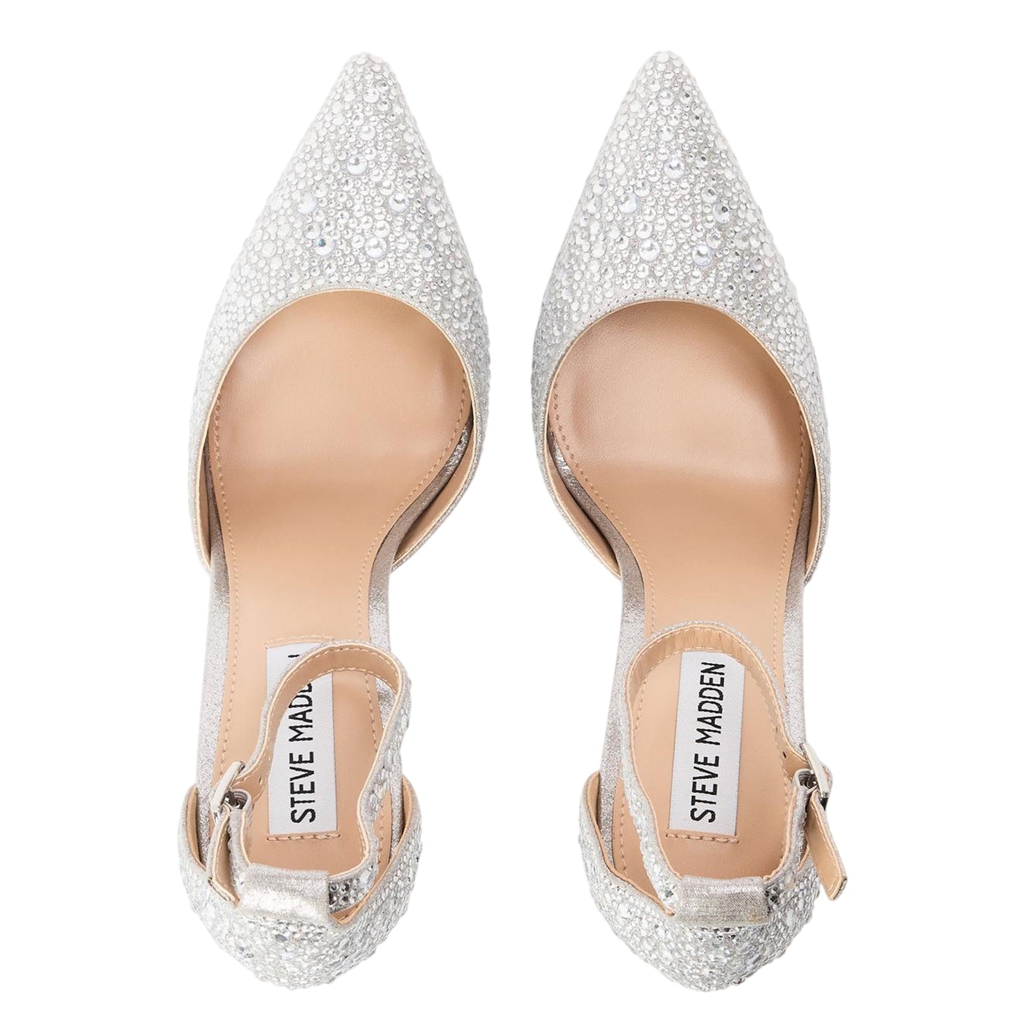 Silver - Lifestyle - Steve Madden Womens-Ladies Ravaged Stiletto Heel Court Shoes