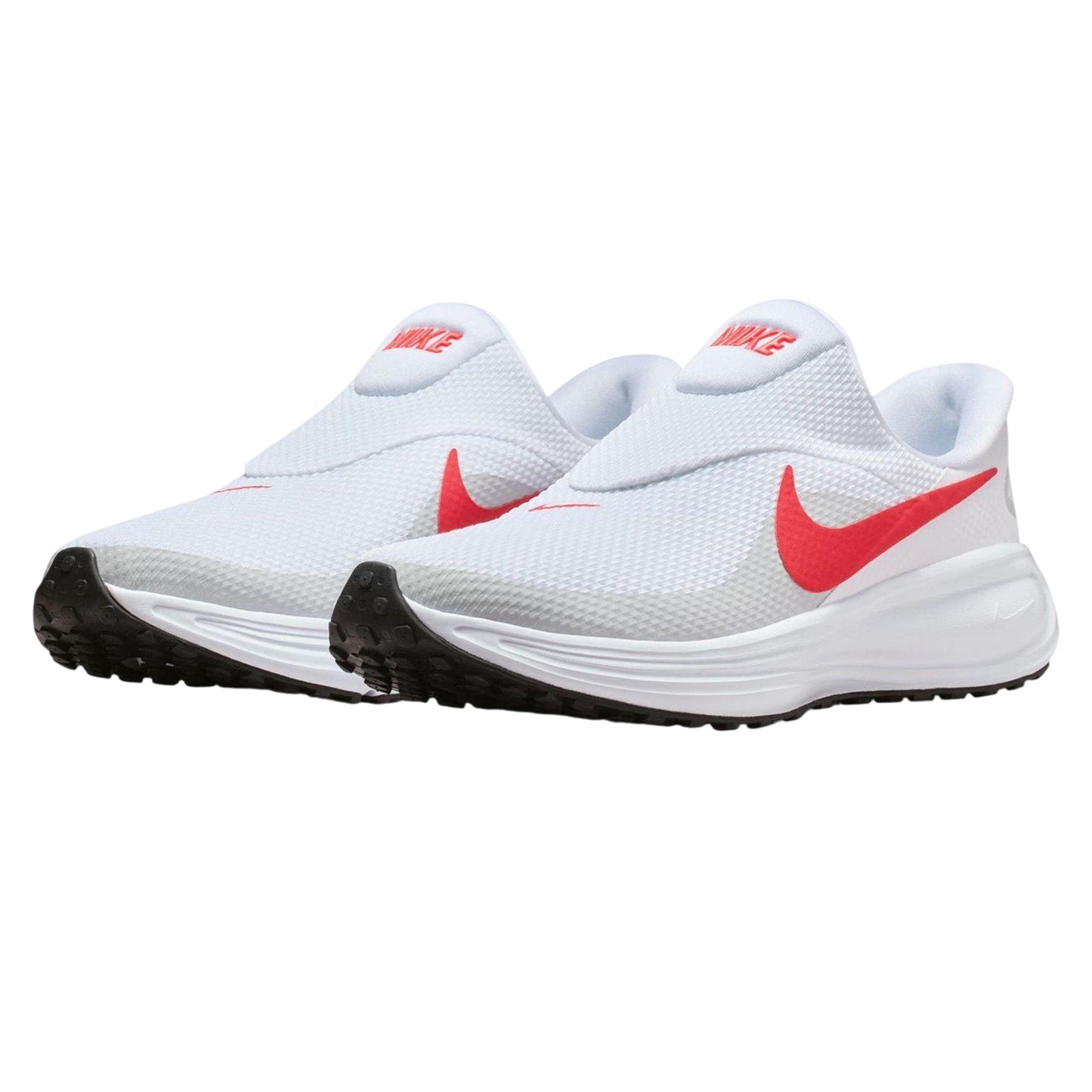White-Red - Lifestyle - Nike Mens Revolution 8 Slip-In Trainers