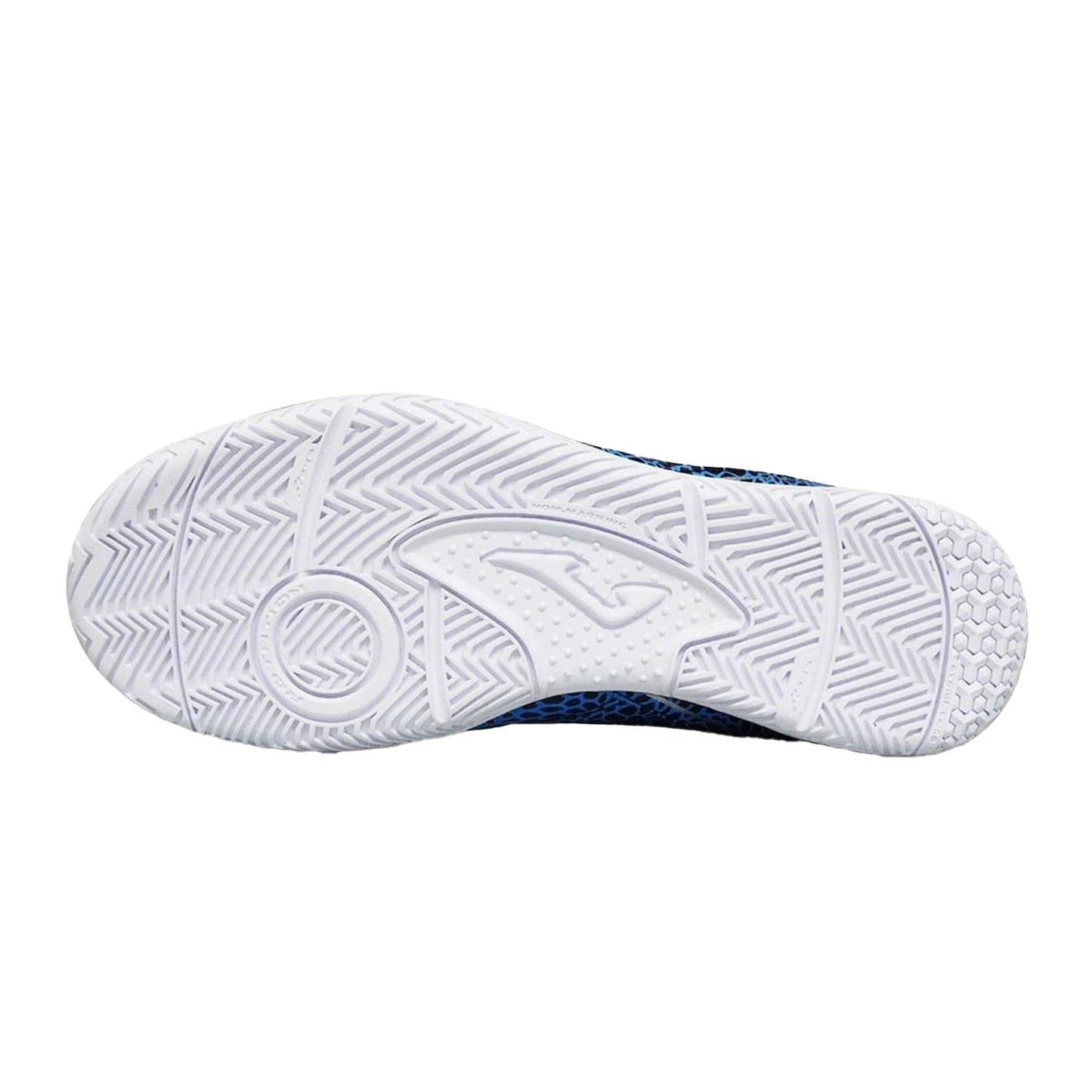 Black-Blue - Lifestyle - Joma Unisex Adult Maxima Reptile Print Indoor Football Shoes