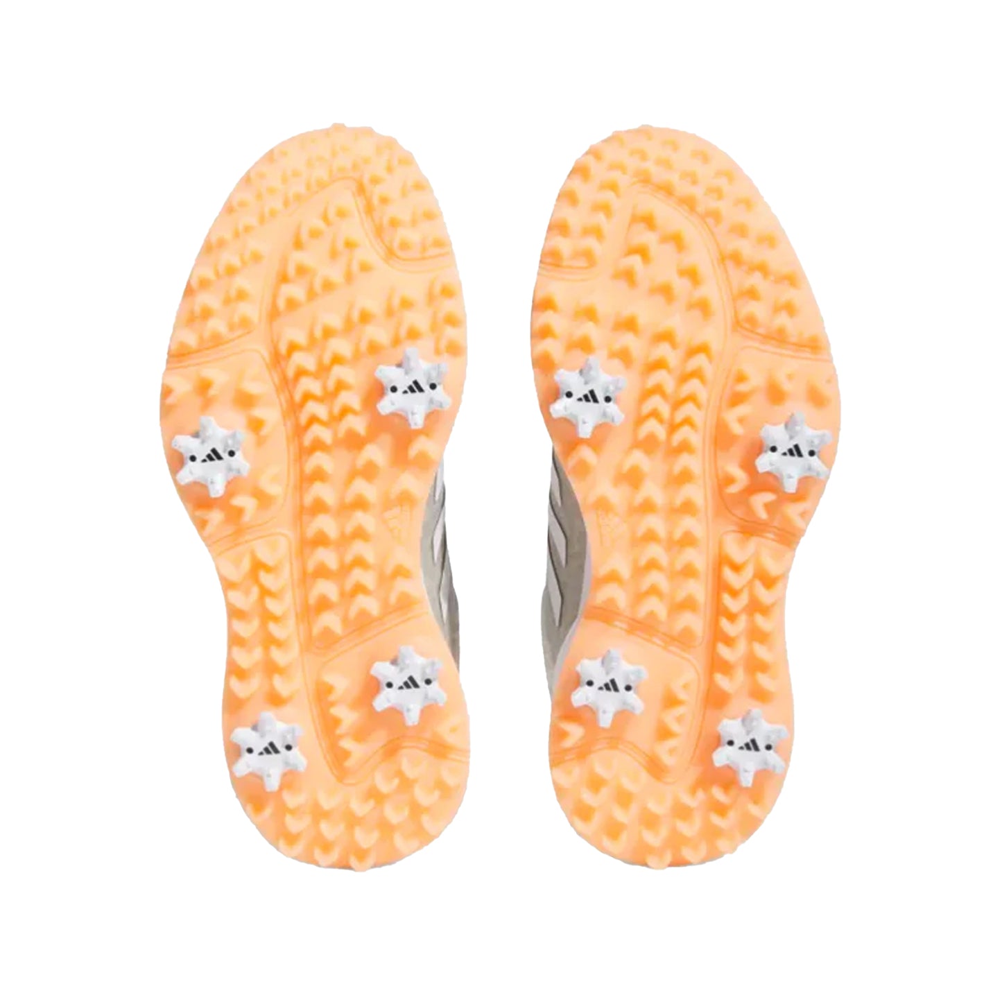White - Side - Adidas Womens-Ladies Leopard Print BOA Lacing System Golf Shoes