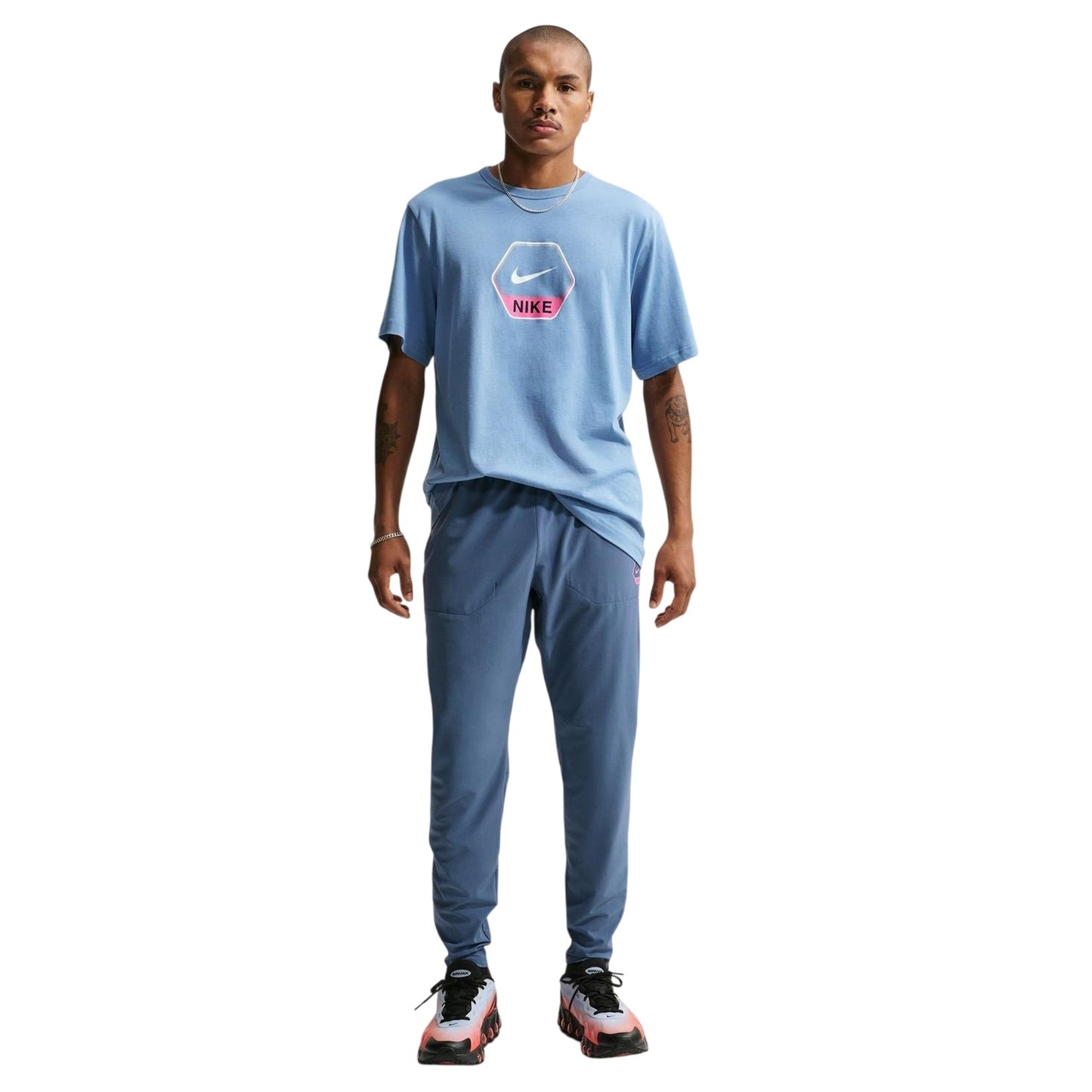 Blue - Lifestyle - Nike Mens Sportswear Club T-Shirt