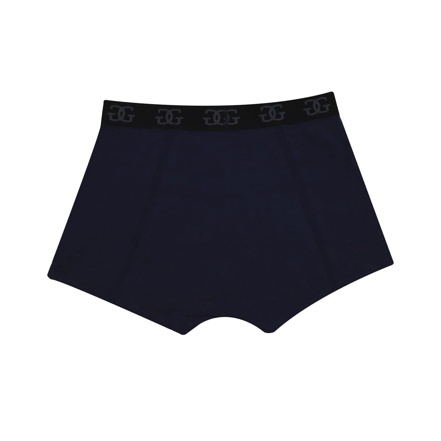 Black-Navy-Grey-Charcoal - Pack Shot - Giorgio Boys Boxer Briefs (Pack of 5)