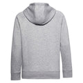 Grey - Back - Under Armour Womens-Ladies Rival HB Fleece Hoodie