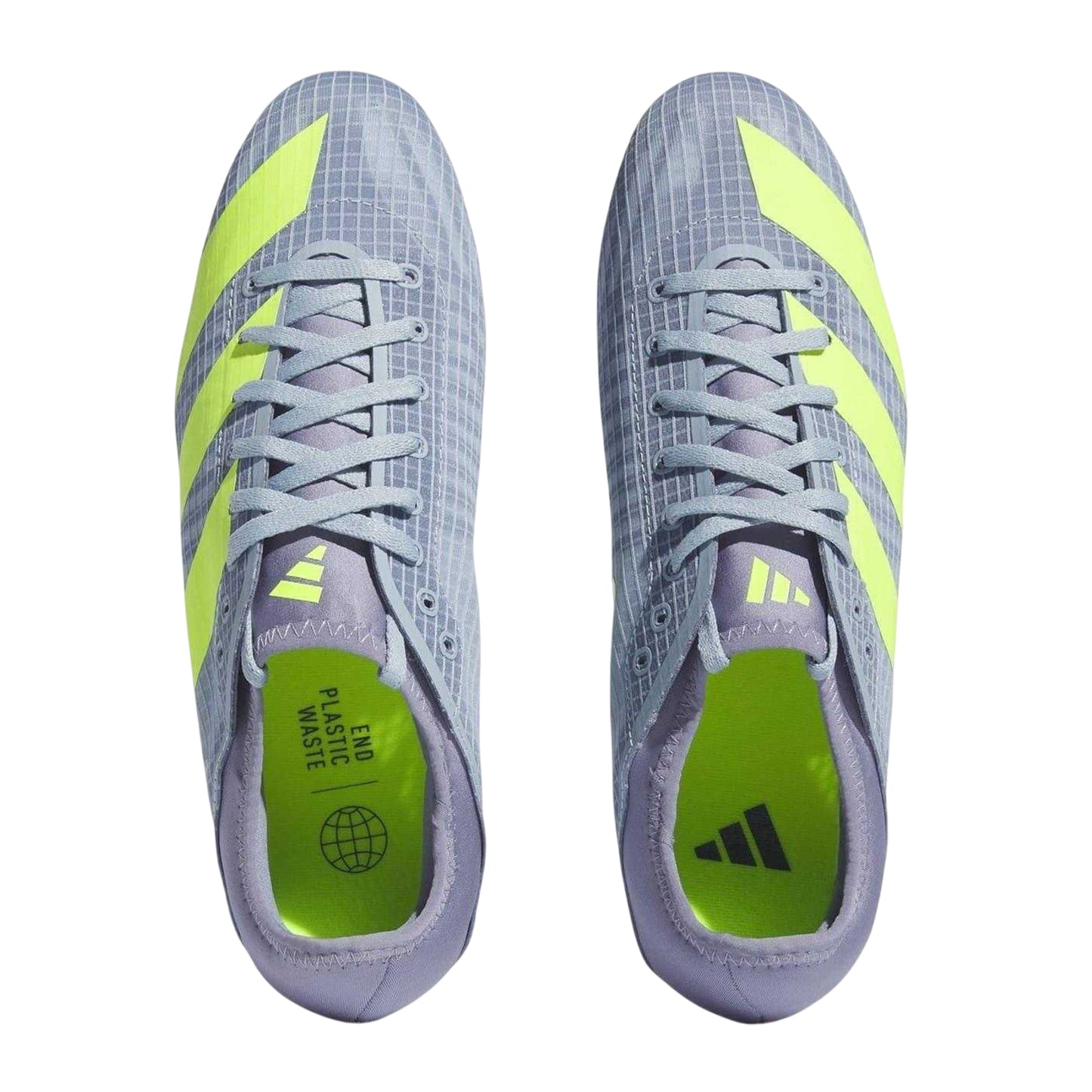 Blue - Pack Shot - Adidas Mens Sprintstar Track Running Athletic Shoe Spikes