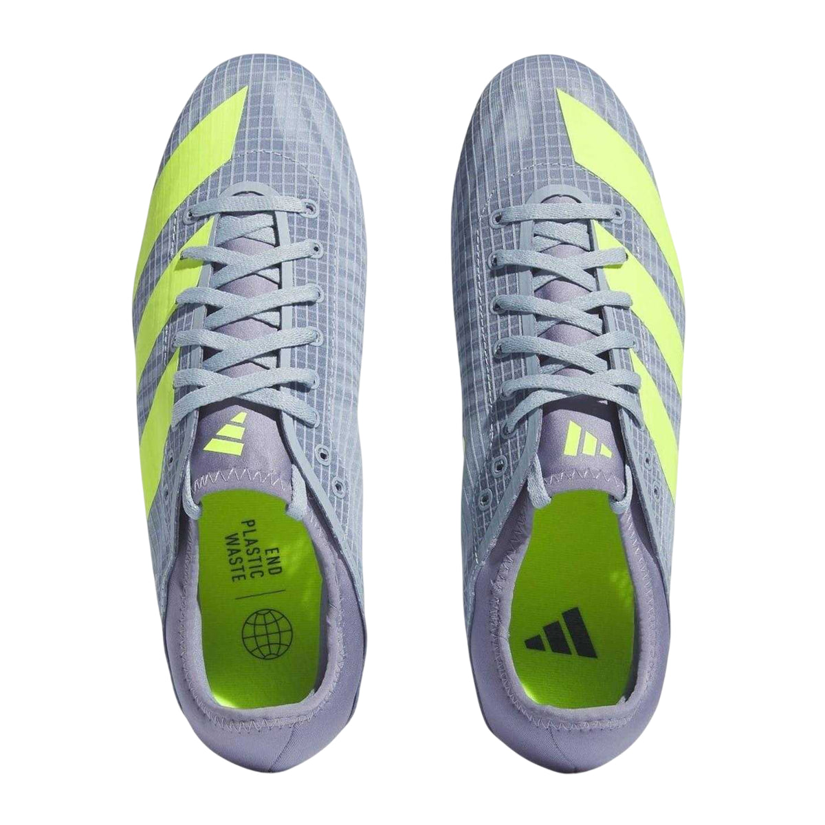Blue - Pack Shot - Adidas Mens Sprintstar Track Running Athletic Shoe Spikes